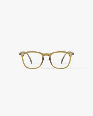 #E Reading Glasses - Golden Green