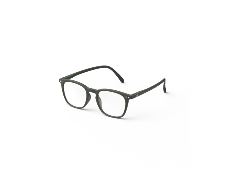 #E Reading Glasses - Kaki Green