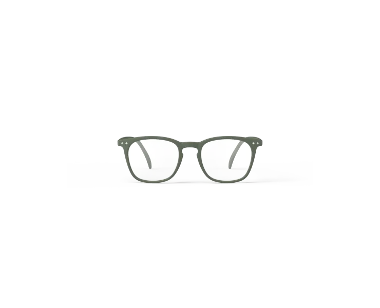 #E Reading Glasses - Kaki Green