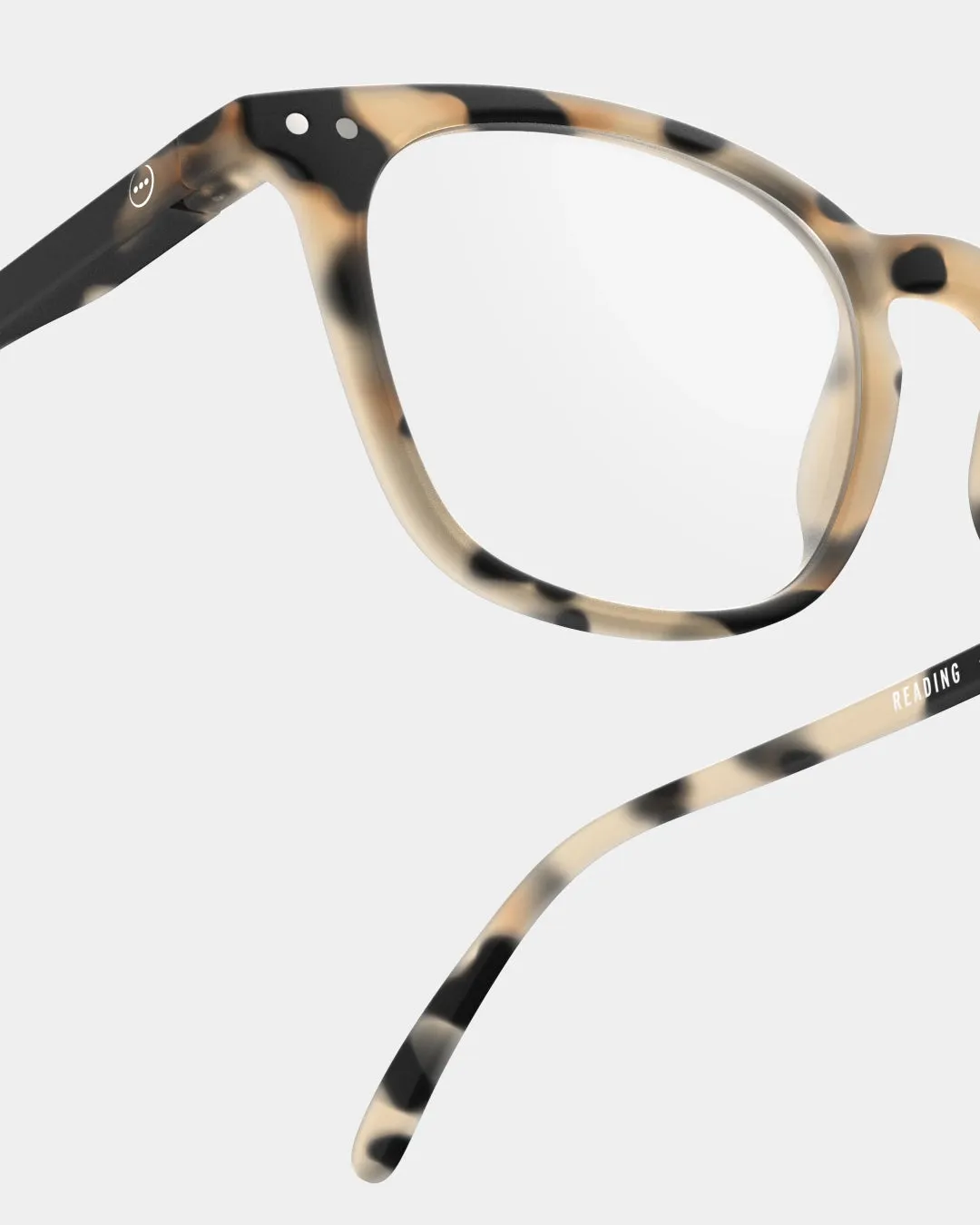 #E Reading Glasses - Light Tortoise