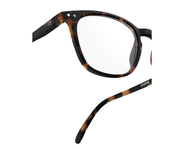 #E Reading Glasses - Tortoise