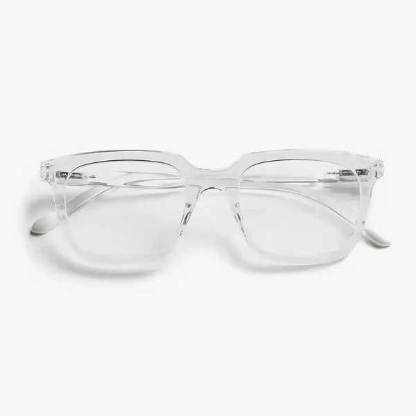 Holly Glossy Screen Glasses - Crystal