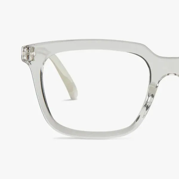 Holly Glossy Screen Glasses - Crystal