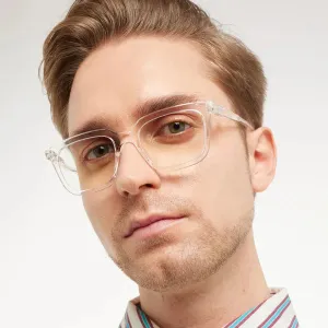 Holly Glossy Screen Glasses - Crystal