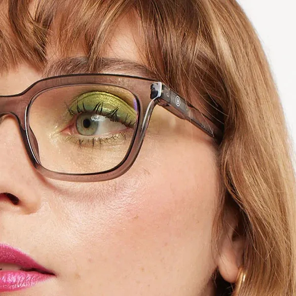 Holly Glossy Screen Glasses - Laguna