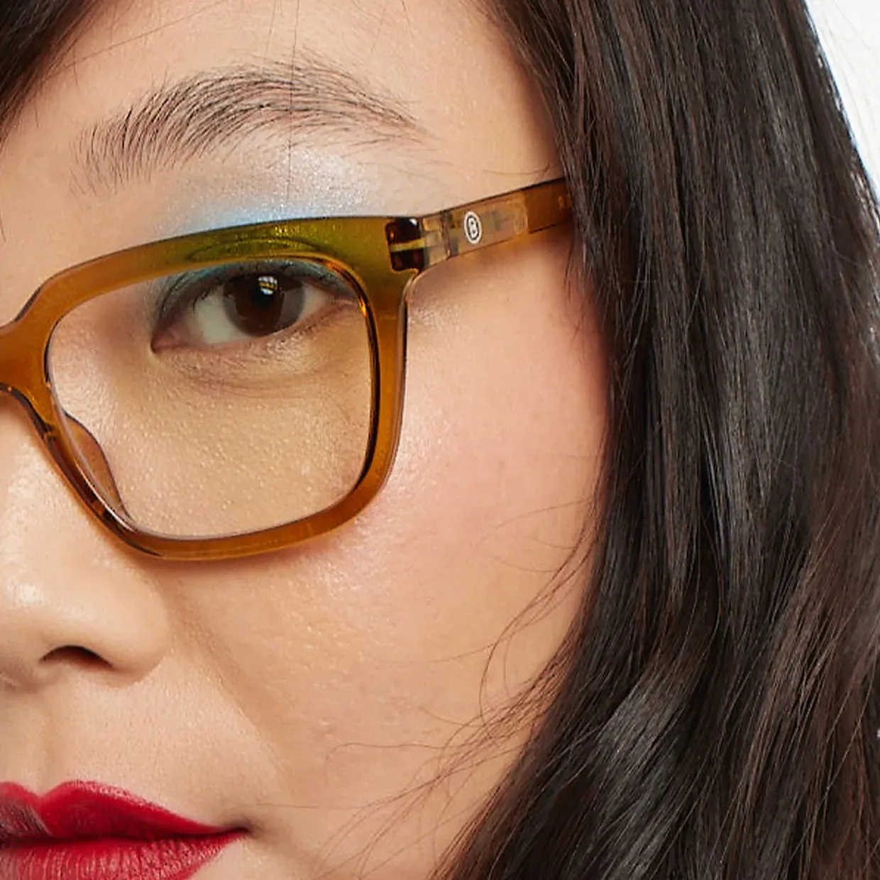 Holly Golly Screen Glasses - Ecru Olive