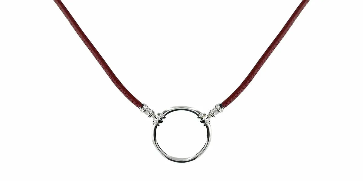 La Loop Classics Collection The Georgie 960 Burgundy Eyewear Holder