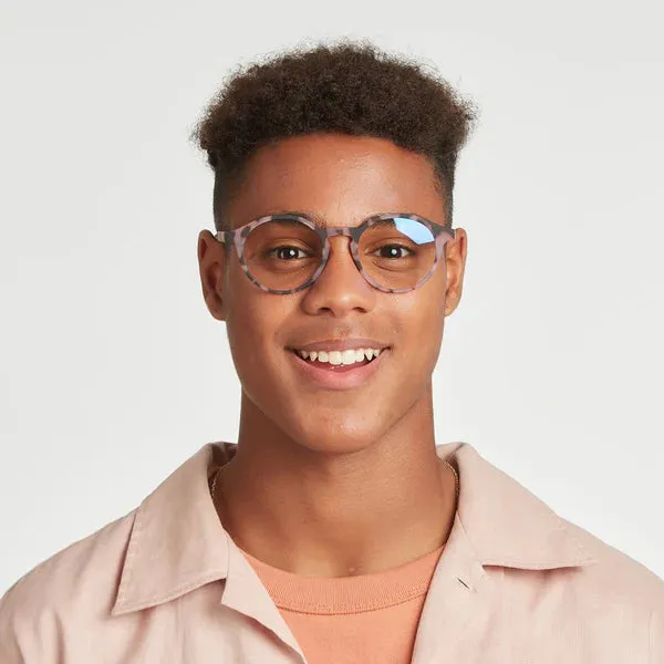 Le Marais Screen Glasses - Pink Tortoise