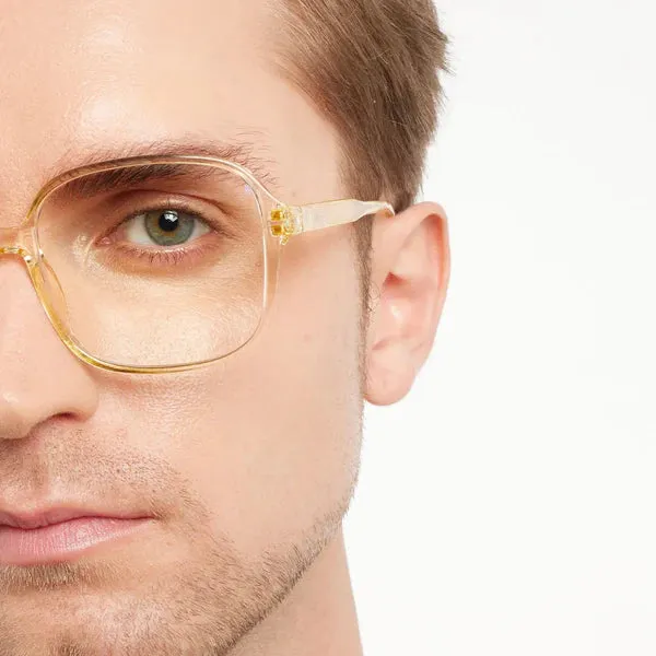 Pascal Glossy Screen Glasses - Quartz