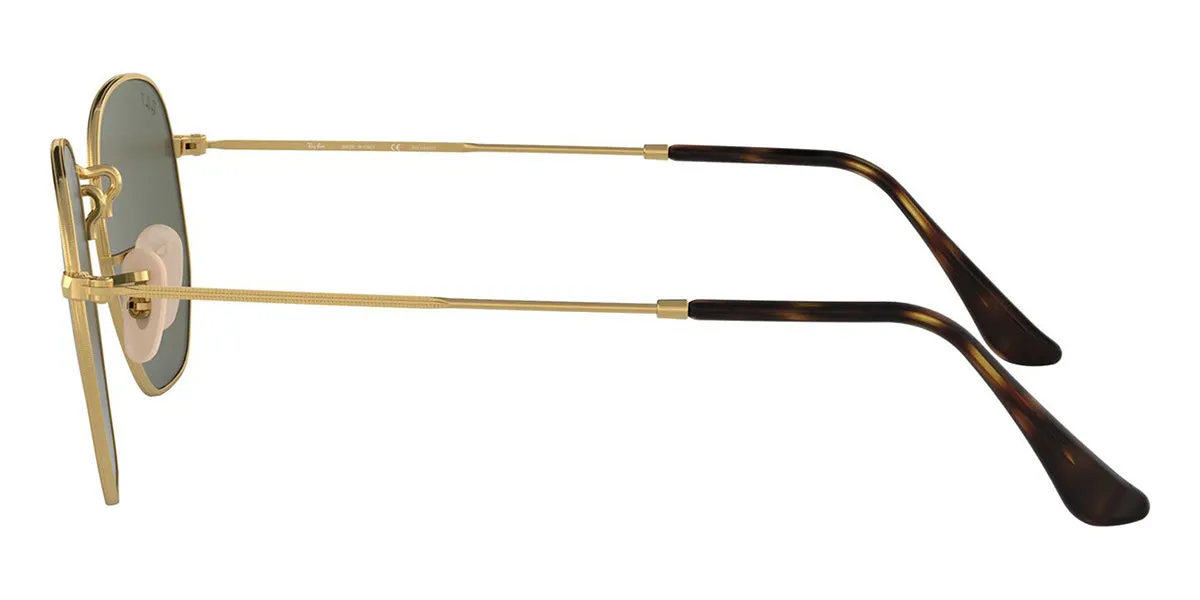 Ray-Ban Hexagonal RB 3548N 001/58 Polarised - As Seen On Taehyung & Montana Brown