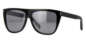 Saint Laurent Sun SL1 Black/Grey Mirrored 001