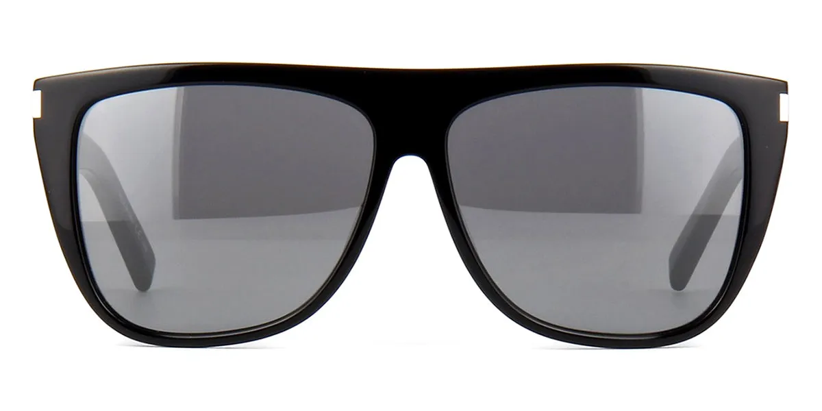 Saint Laurent Sun SL1 Black/Grey Mirrored 001
