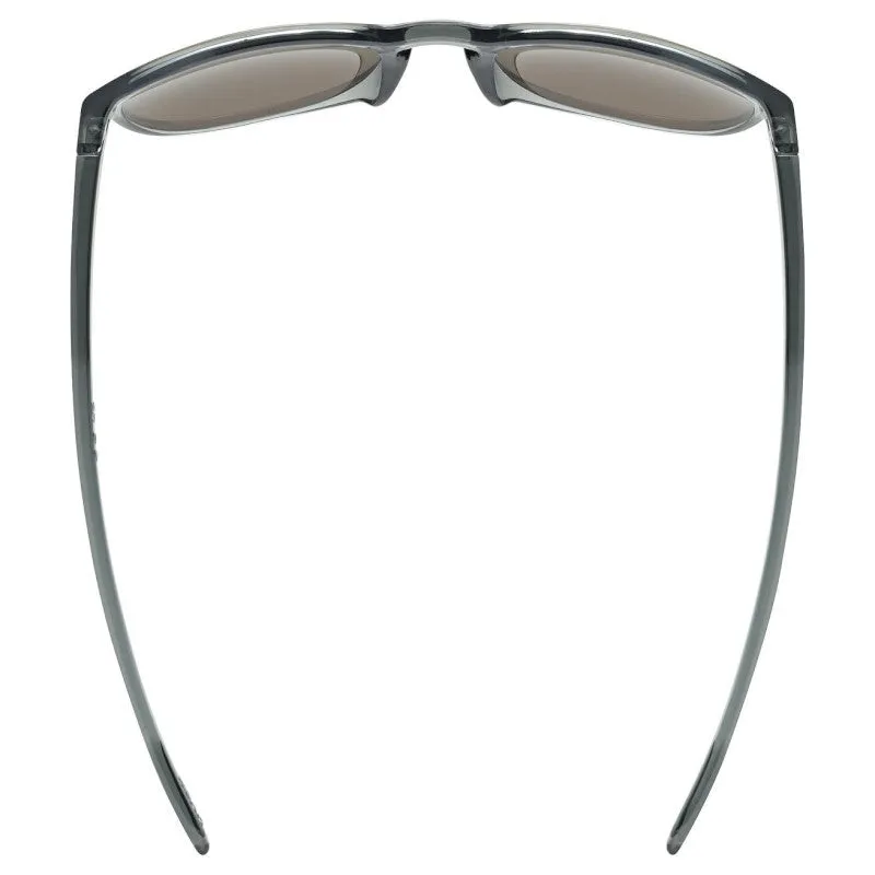 Uvex LGL 53 glasses - Smoke Mirror Gold